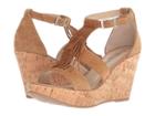 Cordani Rooney (tobacco Suede) Women's Wedge Shoes