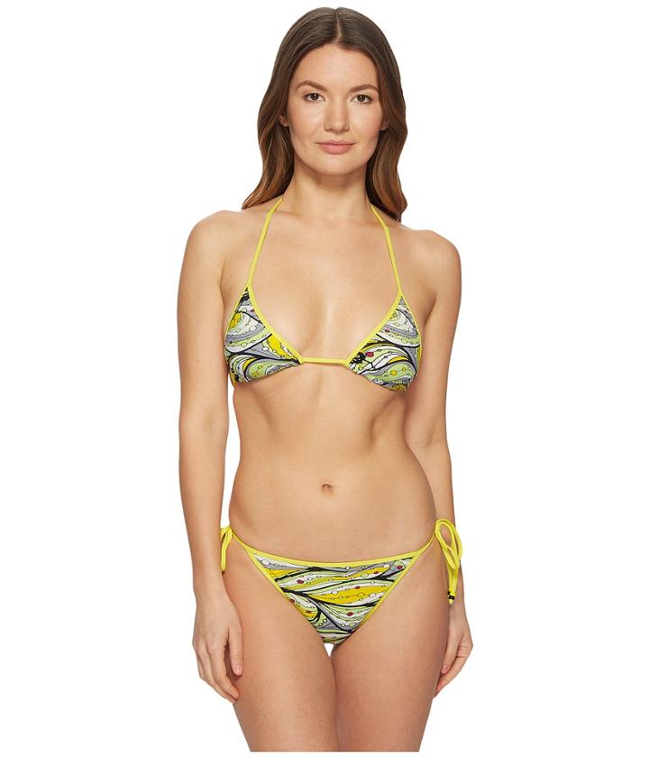 M Missoni Mermaid Swim Bikini (lime) Women's Swimwear Sets
