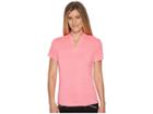 Nike Golf Zonal Cooling Polo Sphere Jacquard (sunset Pulse/black) Women's Clothing