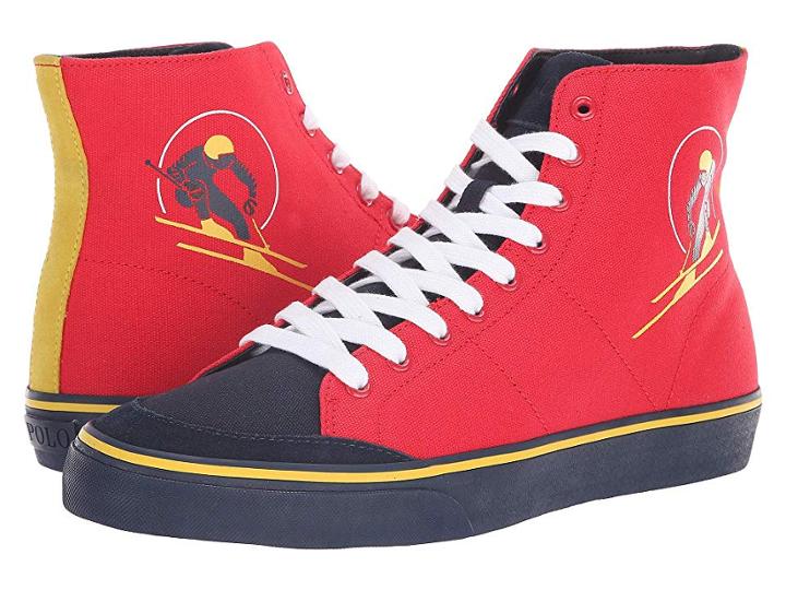Polo Ralph Lauren Solomon (ralph Lauren 2000 Red Multi) Men's Shoes
