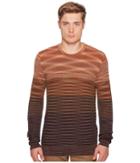Missoni Waffle Knit Sweater (sunset) Men's Sweater