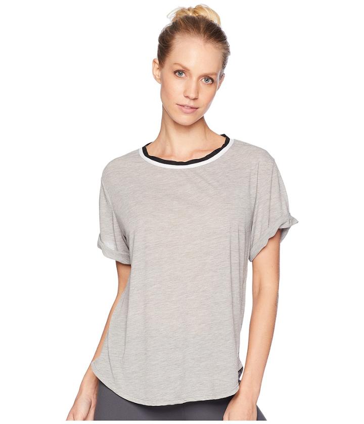 Free People Zephyr Tee (grey) Women's T Shirt