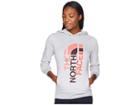 The North Face Trivert Pullover Hoodie (tnf Light Grey Heather/fig Multi) Women's Sweatshirt