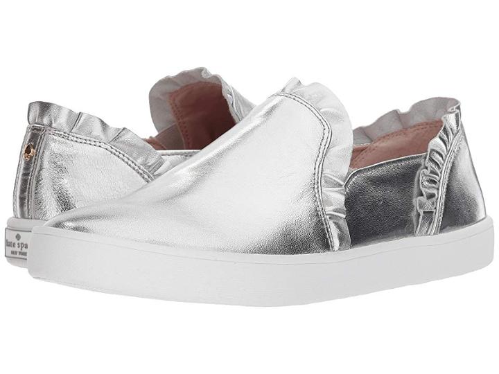 Kate Spade New York Lilly (silver Nappa) Women's Shoes