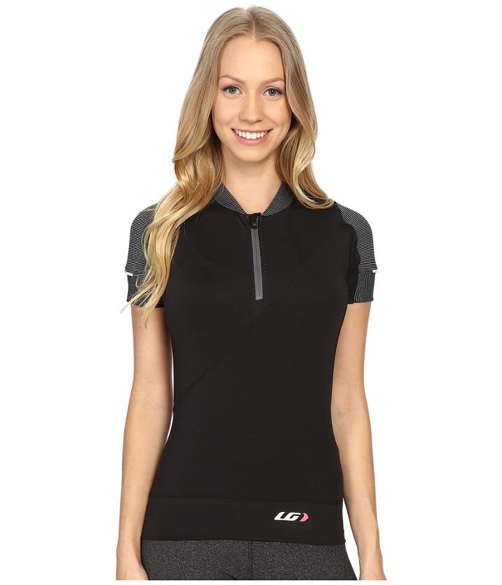 Louis Garneau Gloria Jersey (black) Women's Clothing