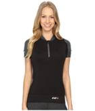 Louis Garneau Gloria Jersey (black) Women's Clothing