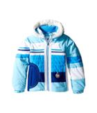 Obermeyer Kids Snowdrop Jacket With Fur (toddler/little Kids/big Kids) (blue Sky) Girl's Coat