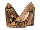 Nine West Haddriana Pump (tumeric Embossed Classic Snake) High Heels