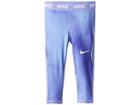 Nike Kids Dri-fittm All Over Print Leggings (toddler) (cool Gray) Girl's Casual Pants