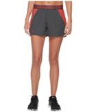 Under Armour New Play Up Shorts (true Gray Heather/brilliance/brilliance) Women's Shorts