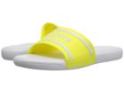 Lacoste Kids L.30 118 2 (little Kid) (fluorescent Yellow/white) Kid's Shoes