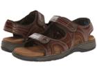 Nunn Bush Randall Two-strap Sandal (cognac) Men's Flat Shoes
