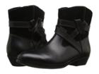 Softwalk Roper (black Smooth Leather/cow Suede) Women's Boots