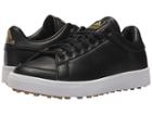 Adidas Golf Jr. Adicross Classic (little Kid/big Kid) (core Black/core Black/footwear White) Golf Shoes