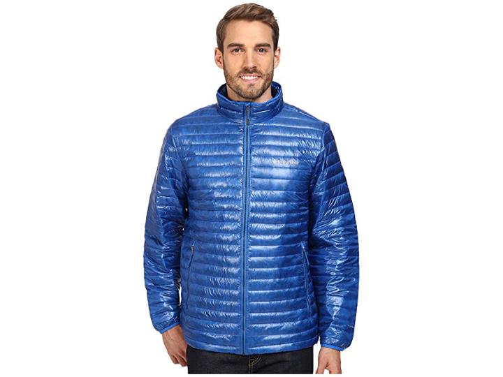 Columbia Platinum Plus 740 Turbodown Jacket (super Blue) Men's Coat