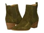 Franco Sarto Sienne (military Green Velour Suede Leather) Women's Boots