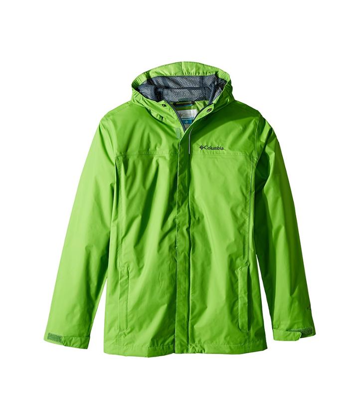 Columbia Kids Watertighttm Jacket (little Kids/big Kids) (cyber Green/mystery) Boy's Jacket