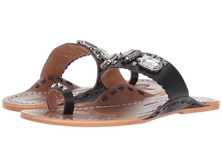 Chinese Laundry Jada Sandal (black Leather) Women's Sandals