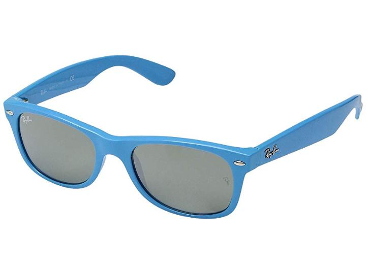 Ray-ban 0rb2132 (shiny Azure) Fashion Sunglasses
