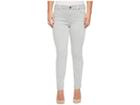 Liverpool Petite Penny Ankle Skinny In Slub Stretch Twill In Fossile Grey (fossile Grey) Women's Jeans