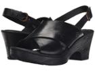 Born Coralyn (black Full Grain Leather) Women's Wedge Shoes