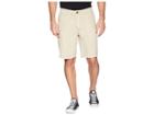 Lucky Brand Laguna Linen Flat Front Shorts (plaza Taupe) Men's Shorts
