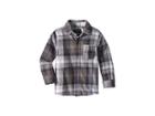 Quiksilver Kids Fatherly Long Sleeve Shirt (blue Night/fatherly Check) Boy's Long Sleeve Button Up