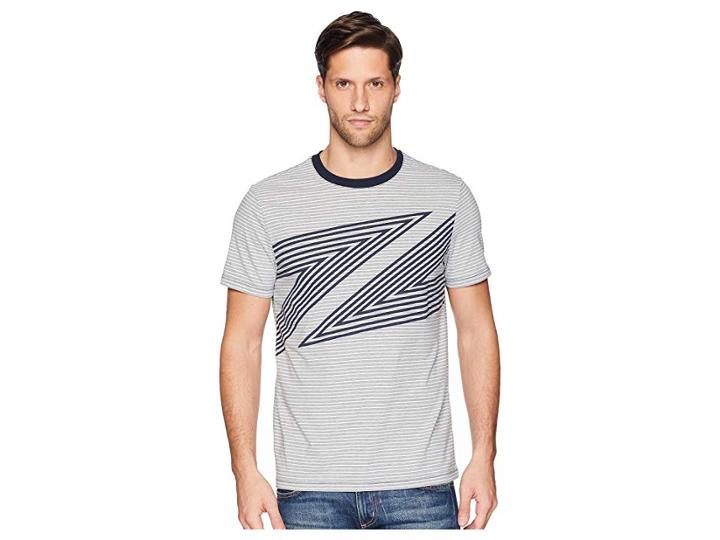 Perry Ellis Abstract Print T-shirt (dark Sapphire) Men's T Shirt