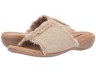 Minnetonka Violet (natural Linen) Women's Shoes