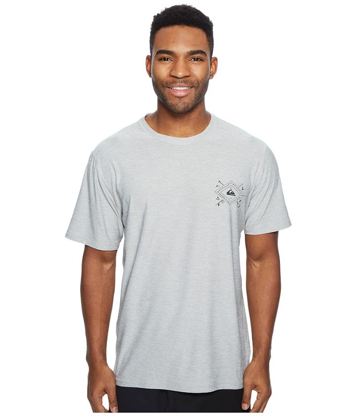 Quiksilver Waterman Water Marked Short Sleeve (micro Chip) Men's T Shirt