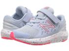 New Balance Kids Kvurgv2i (infant/toddler) (ice Blue/pink Zing) Girls Shoes