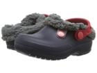 Crocs Kids Classic Blitzen Iii Clog (toddler/little Kid) (navy/slate Grey) Kids Shoes
