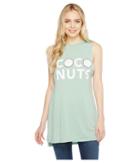 Show Me Your Mumu Andrew Tunic Tank Top (coconuts Graphic) Women's Sleeveless