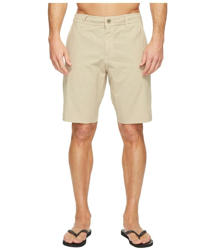 O'neill Locked Overdye Hybrid Boardshorts (stone) Men's Swimwear