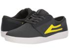 Lakai Griffin Xlk (charcoal/lime Nubuck) Men's Skate Shoes