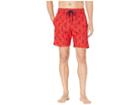 U.s. Polo Assn. Anchor Swim Shorts (engine Red) Men's Swimwear