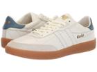 Gola Inca Leather (off-white/baltic/gum) Men's Shoes