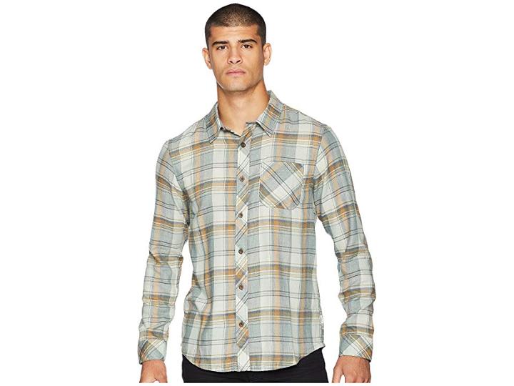 O'neill Shelter Woven Top (dark Sea Glass) Men's Clothing