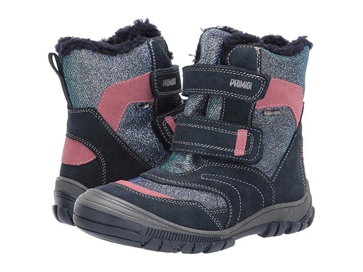 Primigi Kids Pna Gtx 24356 (little Kid) (navy/blue) Girl's Shoes