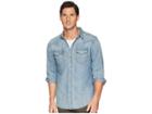 Polo Ralph Lauren Classic Fit Denim Western Sport Shirt (rl Western) Men's Clothing