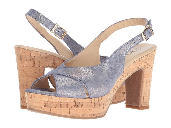 Cordani Tompkins (blue Shimmer) High Heels