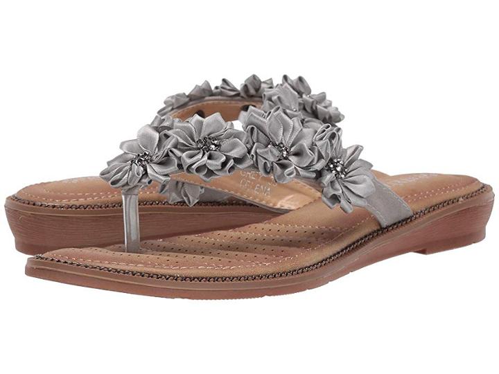 Patrizia Celena (grey) Women's Flat Shoes