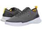 Lacoste Lt Dual 317 1 (dark Grey/yellow) Men's Shoes