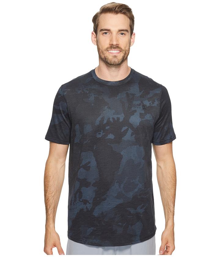 Under Armour Sportstyle Core Tee (asphalt Heather/black) Men's T Shirt