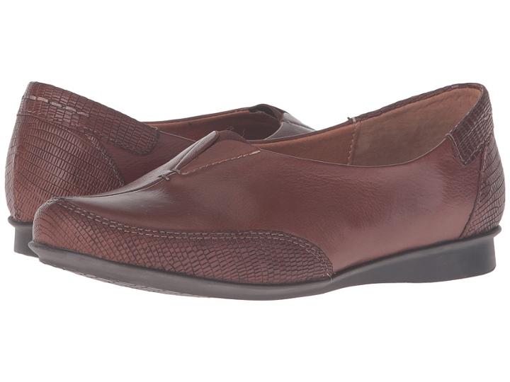 Taos Footwear Marvey (cognac Leather) Women's Shoes