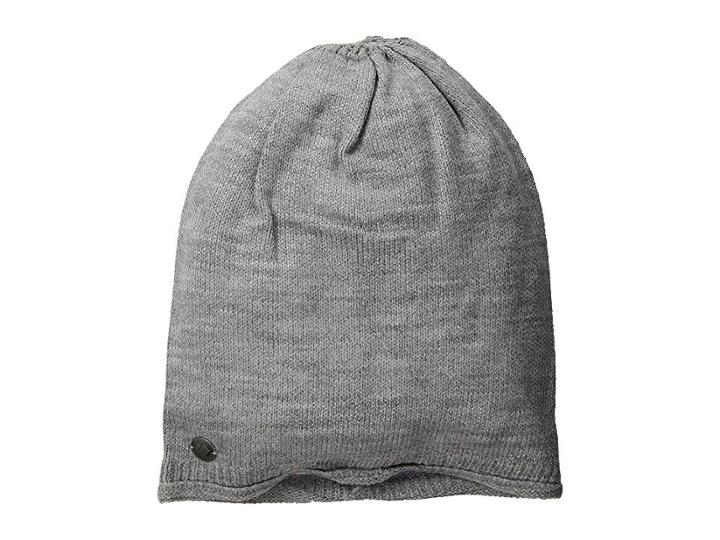 Obermeyer Shine-on Knit Beanie (zinc Grey) Caps
