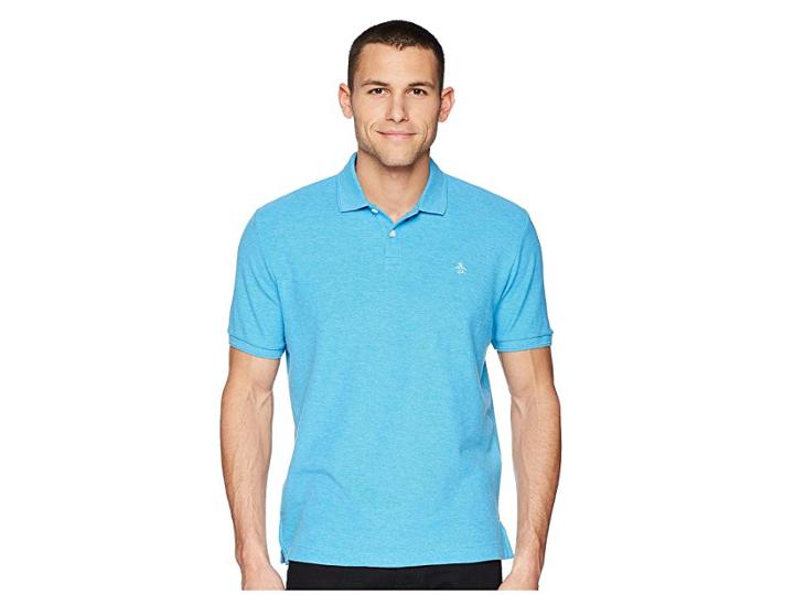Original Penguin Daddy-o Polo 2.0 Classic Fit (dresden Blue) Men's Clothing