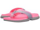 New Balance Kids Jojo Thong (little Kid/big Kid) (pink/grey) Girls Shoes