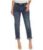 Tommy Bahama Tema Slim Boyfriend (mid Shore Raw Wash) Women's Jeans