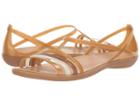 Crocs Isabella Sandal (dark Gold/gold) Women's Sandals
